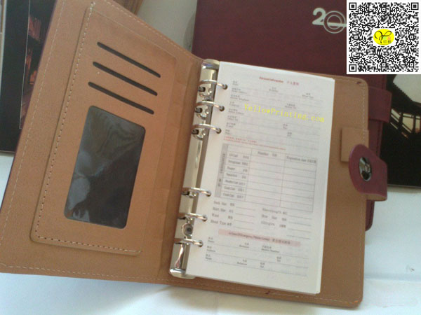 Customized Leather Cover for Agenda