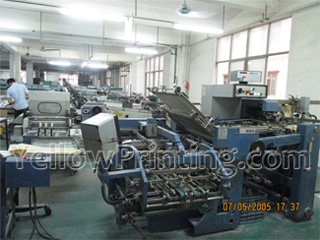 advertisment paper calendar printing factory in China