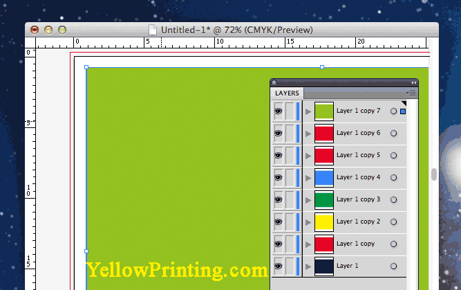 flatten illustrator layer pdf