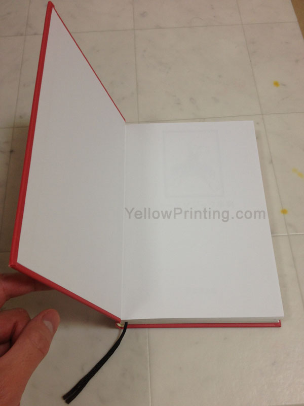 blank hardcover book