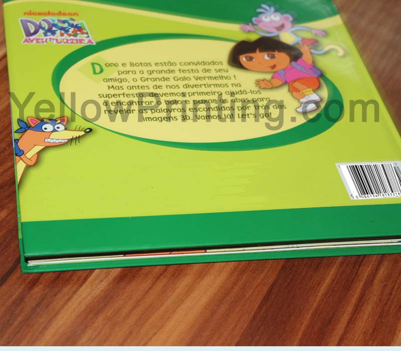 Pull tab book for children