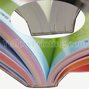 softcover binding paper back book printing