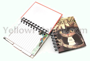 custom design print notebook