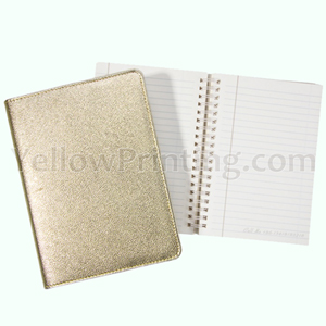fabric covered notebook