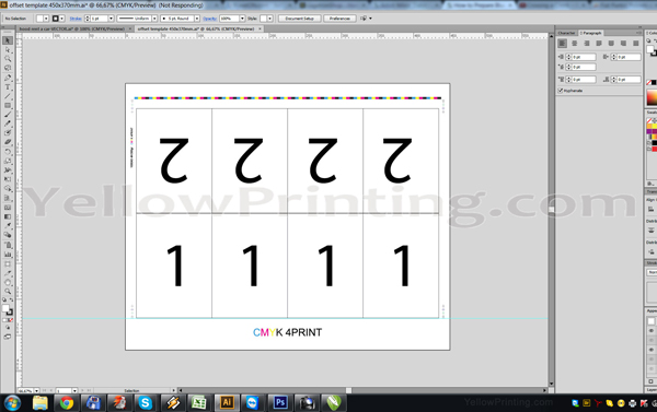 Prepare Illustrator Print Ready PDF Files for Offset Printing Step 5