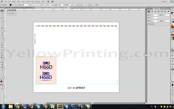 Prepare Illustrator Print Ready PDF Files for Offset Printing Step 6