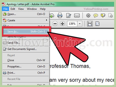 How To Save a PDF File in Adobe