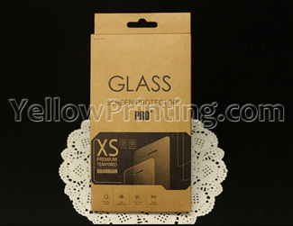 luxury Kraft Paper Universal Retail Package Packaging Box for mobile phone