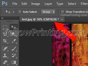 Convert an RGB File to a CMYK File in Photoshop Step 4