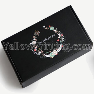 Free-sample-custom-logo-black-color-cosmetic-corrugated-packaging-mailer-shipping-box-paper-box