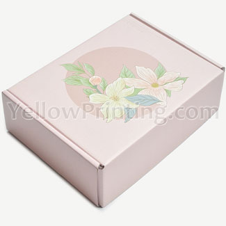Custom-Logo-Design-Pink-Corrugated-Cardboard-Folding-Mailer-Paper-Packaging-Mailer-Shipping-Box