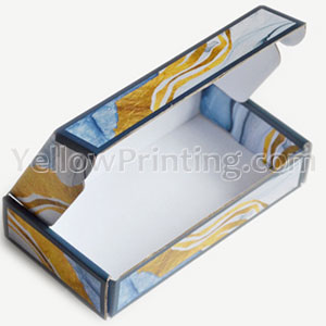 Foldable Corrugated Carton Gift Cosmetic Cardboard Box Clamshell Packing Mailer Box For Packing