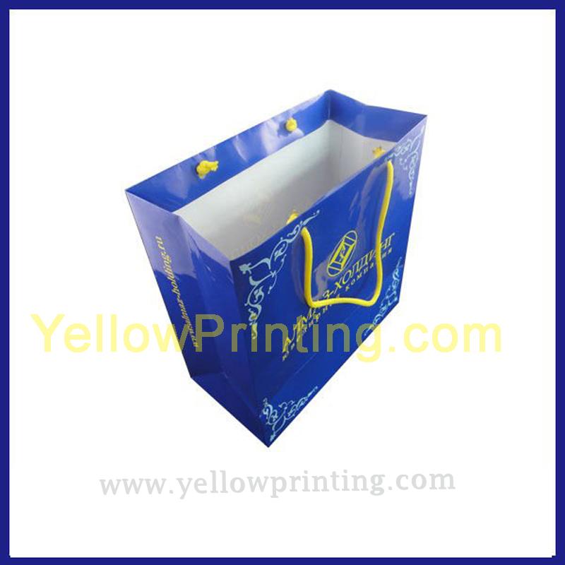 Paper bag logo printing
