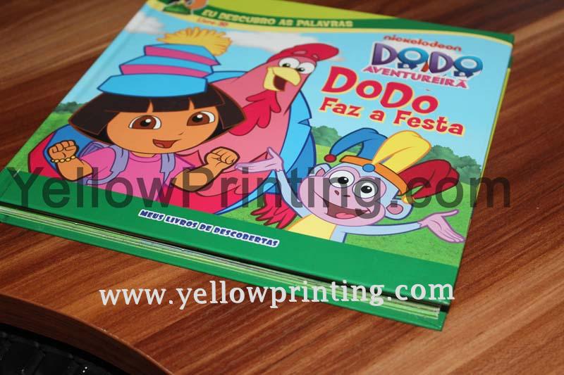 Full colors printing pull tab book for children