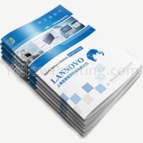 China Saddle Stitching Softcover Paper Catalog Catalogue Brochure Book Leaflet Booklet Printing