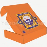 Corrugated Paper Box Packing Logo Printed Corrugated Paper Box For Advertising