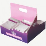 Corrugated Paper Display Customized Beauty Products Carton Corrugated Paper Display Paper Boxes