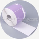 Custom Adhesive Round Paper Sticker Glossy Food Label Paper Sheet Roll Printing with Your Logo