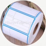 Customizable sticker paper printable adhesive industrial color label business sticky label print