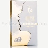Paper Box Cosmetic Product Packaging Box Printing White Paper Packing Flat Foldable Folding Box