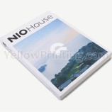 Softcover Journal Book Printing Service Paperback Soft Cover Full Colors Magazine Book Printing