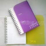 Plastic Cover Spiral Notebook