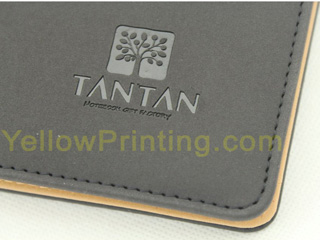 thread stitching leather cover note book printing thread stitching leather cover note book