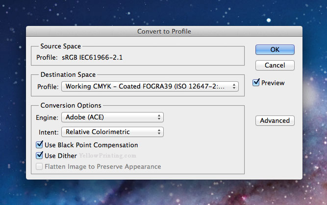 convert rgb to cmyk color