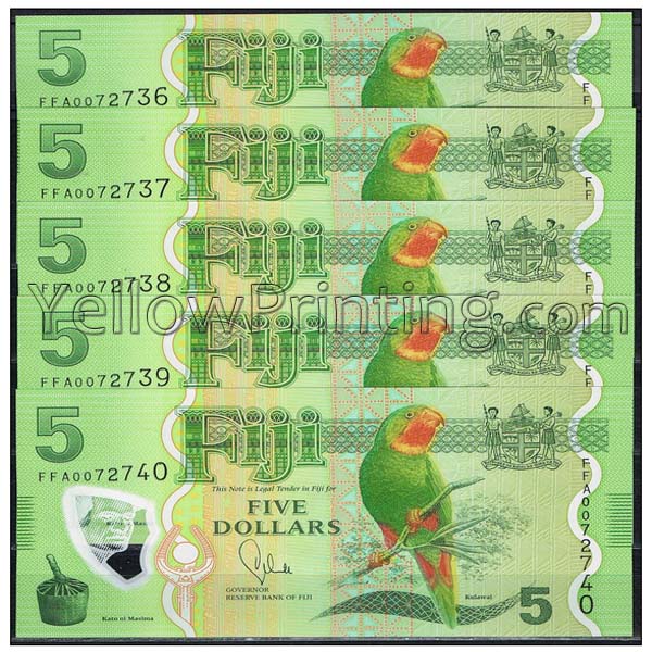 Fiji Currency printing