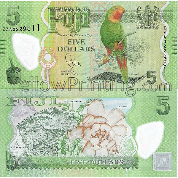 fiji 5 dollars