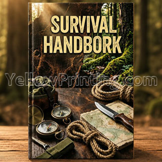 diy-logo-design-chef-handbook-book-printing-hardcover-binding-hardback-cookbook-recipe-cooking