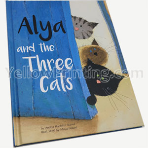 Book Printer Hardback Paperback Publish Printing Book Print Cartoon Illustration Hardcover Book