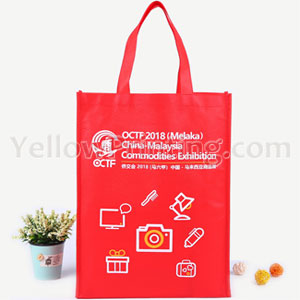 Custom Size Reusable Printed Shopping Bags Non Woven Grocery Tote Bags For Corporate Promotion