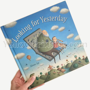 Personalized Hard Cover Story Book Print Novel Autobiography Custom Print Story Hardcover Books