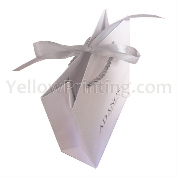 Butterfly Ribbon Closing Shopper Bag