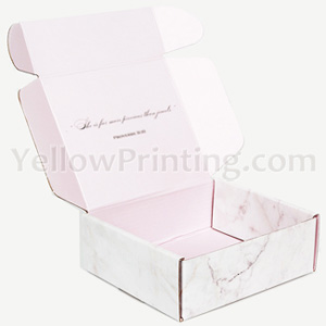 No Glue E Flute Corrugated Packaging Box Printing