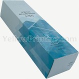Paper Folding Box Eye Cream Facial Cleanser Small White Premium Packaging for Medicine Cosmetic