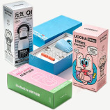Paper Packaging Boxes Skin Care Beauty Products Pack Cosmetic Serum Perfume Small Box Packaging
