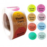 Round Shape Sticker Label Printing